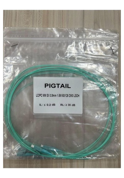 Pıgtaıl Fiber Optik Om3 Lc 10 Lu Paket