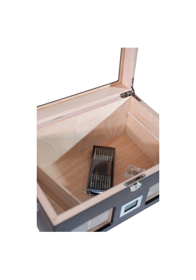 Premiumquality Urdesa Kahverengi Sedir Humidor Puro Kutusu - Tr8796