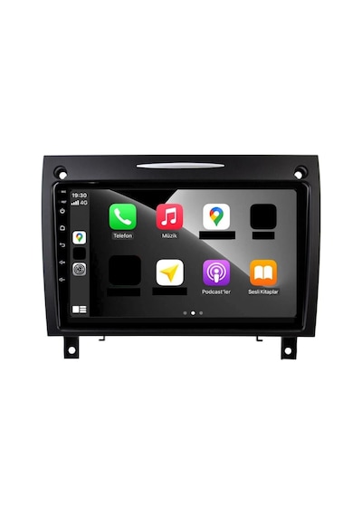 Mercedes Slk Android Multimedya Sistemi 4-64 Cadence 2004-2010 +360 Kamera 9"