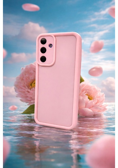 Samsung Galaxy  A55 5g Uyumlu Kamera Çıkıntılı Mat Silikon Telefon Kılıfı Resimdeki