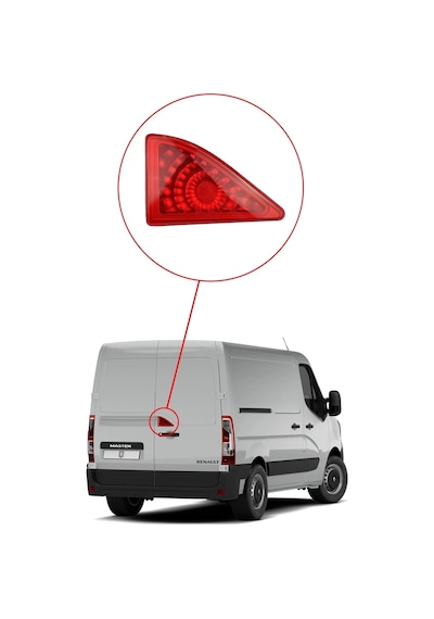 Genel Markalar Renault Master 3 Arka 3.stop Bagaj Fren Lambası - 265900021r Uyumlu