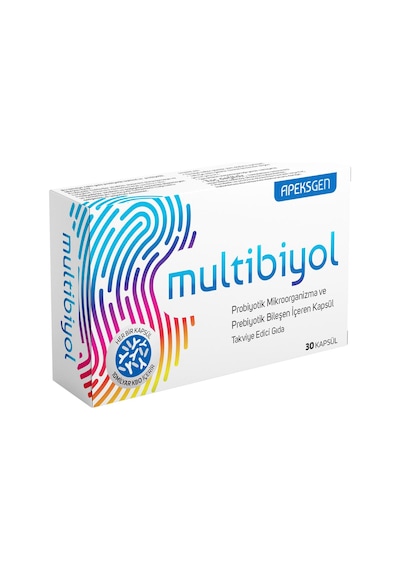 Apeksgen Multibiyol Takviye Edici Gıda 30 Kapsül