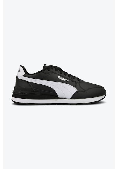 Puma St Runner V4 L Erkek Günlük Sneaker Siyah - Beyaz