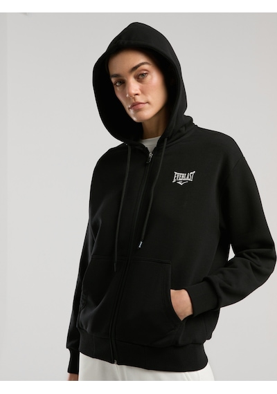 Everlast Ever Classics Wmn Siyah Kadın Kapüşonlu Full Zip Sweatshirt Siyah