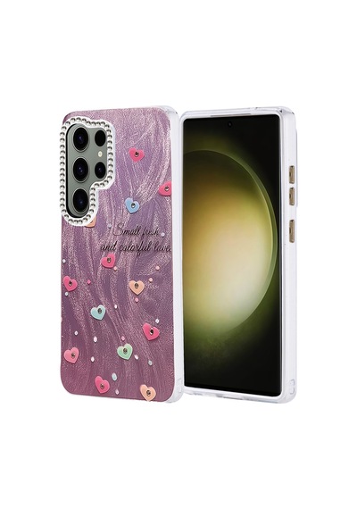 Samsung Galaxy  Uyumlu  S25 Ultra Kılıf Blade Aynalı Desenli Kapak - Desen 8