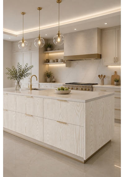 Deconitte Premium Beyaz Ahşap Desenli Kendinden Yapışkanlı Pvc Mobilya Dolap Tezgah Kaplama Folyosu 60x100 Cm