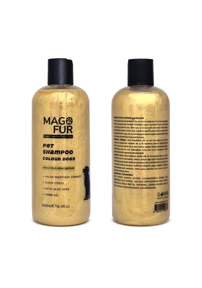 Mago Fur Renkli Tüylü Köpek Şampuanı-500 Ml