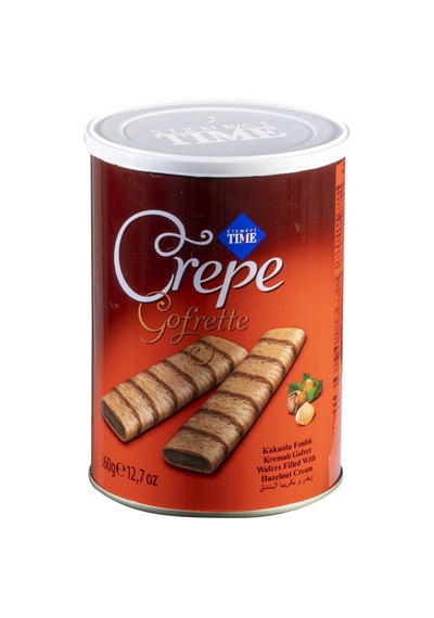 Çizmeci Crepe Gofret 360g Fındık - Lezzetli Atıştırmalık 5'li Avantaj Paketi - 5 Adet Tarı