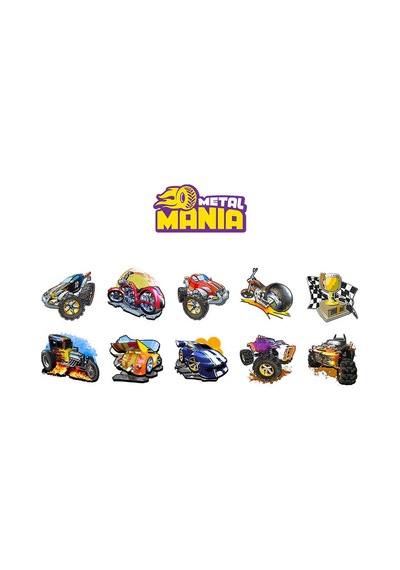 Holotoyz Tattoo Metal Mania Ar Uyumlu Geçici Dövme