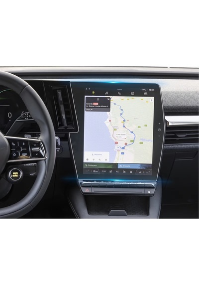 Renault Rafale Ekran Koruyucu Nano Film 12 İnç Multimedya İle Uyu