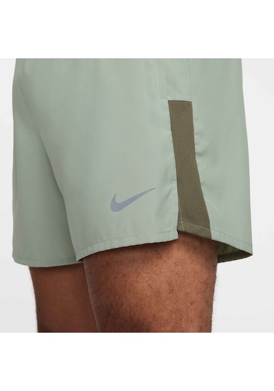 Nike Challenger Men's Dri-fıt 5" Brief-lined Running Shorts Erkek Slip Astarlı 5 İnç Koşu Şortu Yeşil