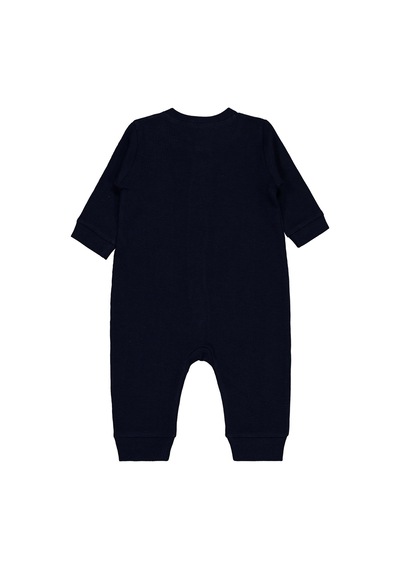 Civil Baby M Baskılı 6-18 Ay Tulum - Lacivert Koyu Lacivert