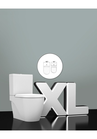Grande Xl Klozet Takımı Beyaz