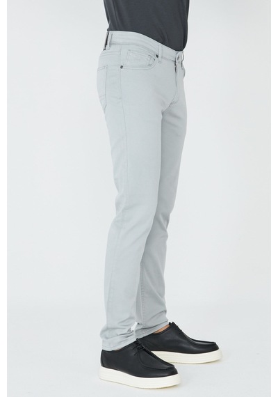 Gri Tencel Kumaş Erkek Yazlık Chino Pantolon