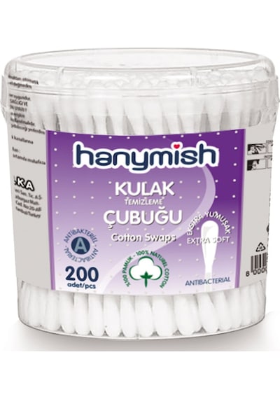 Hanymish Kulak Çubuğu 200'Lü