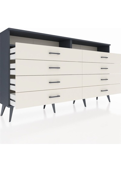 Arges Konsol 2 Raflı 8 Çekmeceli 176x30x99 Antrasit-antrasit/ayt Antrasit-antrasit/aytaşı Arges Konsol 2 Raflı 8 Çekmeceli 176x30x99 Antrasit-antrasit/ayt Antrasit-antrasit/aytaşı
