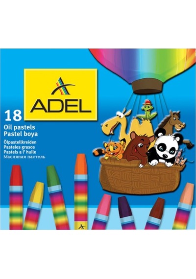 Karton Kutu Pastel Boya 18 Renk 4280857000 Çok Renkli