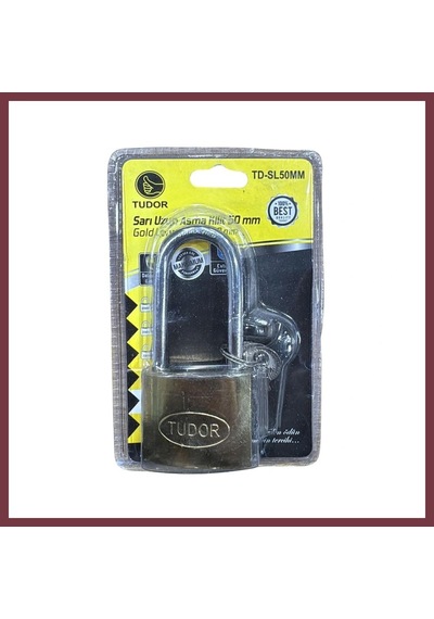 Storeşahin Blisterli Uzun Sarı 50 Mm Kilit Shn0720