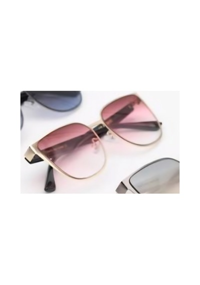 Kadın Uv-400 Korumalı Güneş Gözlüğü Pembe - 719463406 Altın