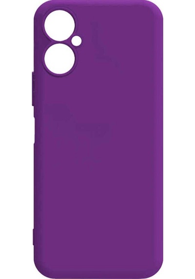 Tecno Spark 9 Pro Kılıf Zore Biye Silikon Mor