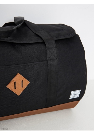 Herschel Supply Co. Heritage Duffle, Siyah/sele Kahverengi, Siyah Diğer