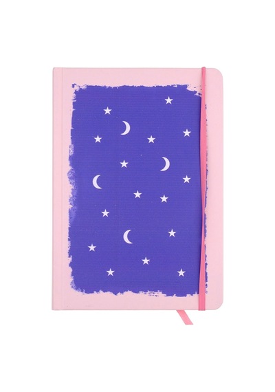 Deffter A5 Lastikli Defter Night Çok Renkli