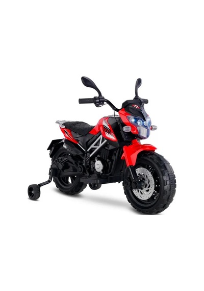 447a Motocross Akülü Motor Kırmızı Çok Renkli