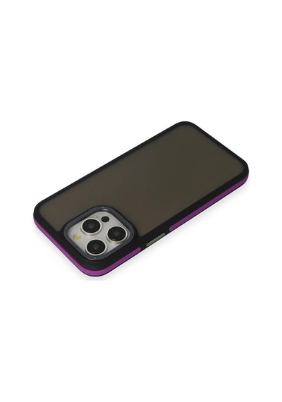 Apple İphone 15 Pro Max Harvel Kapak - Derin Mor Çok Renkli