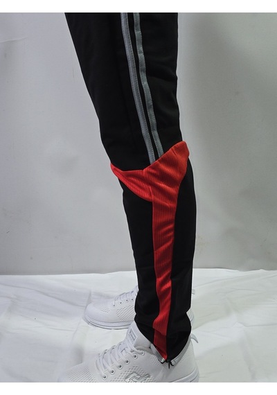 Jump Erkek Pamuklu 2 İplik Slim Fit Fermuarlı Paça Eşofman Altı Siyah