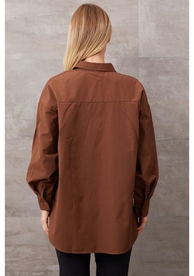 Dparis Basic Oversize Gömlek