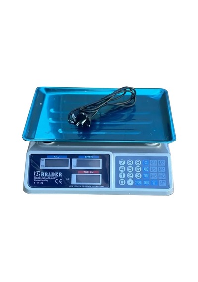 Elektronik Terazi 40 Kg 5468 Çok Renkli 03407272