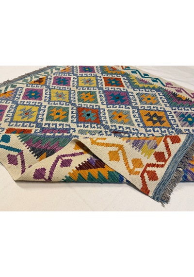 El Dokuma Afgan Kilim Bordo