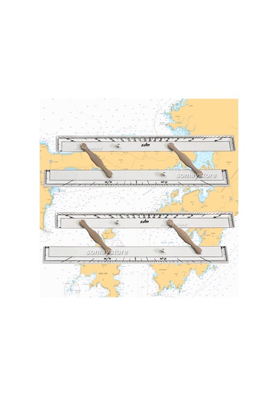 Sdm Paralel Cetvel 45 CM - 2 Adet Şeffaf