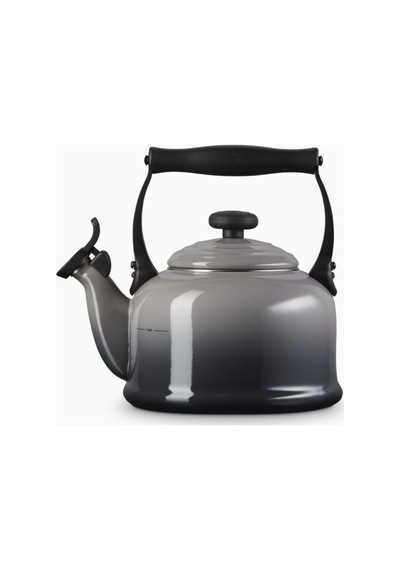 Le Creuset Geleneksel Islık Çalan Emaye Kaplı Çaydanlık, 2.1l Çaydanlıklar Gri