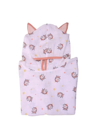 Unicorn Bebek Müslin Panço-Beyaz-1-2 Yaş