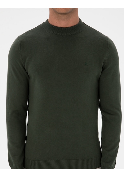 Pierre Cardin Erkek Koyu Haki Kazak /triko 50315456-vr111 Koyu Haki Pierre Cardin Erkek Koyu Haki Kazak /triko 50315456-vr111 Koyu Haki