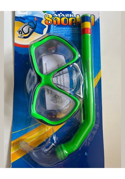 Şnorkel Set Yeşil Renk 14 Yaş+