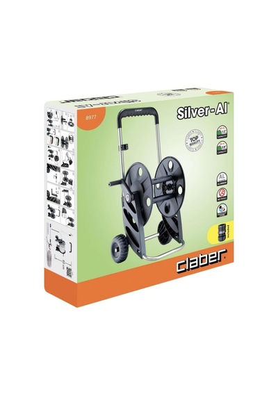 Super Ego Claber 8977 Sılver-al Hortum Makarası