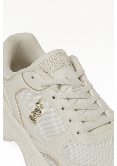 U.s. Polo Assn. Ilına 6fx Bej Kadın Spor Ayakkabı 000000000102158049 Bej