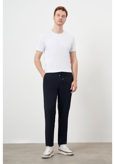 Morven Erkek Lacivert Slim Fit Jogger Pantolon Lacivert