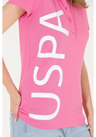 U.S. Polo Assn. Kadın Polo Yaka Tişört 50262939-vr033 142331