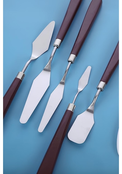 Resim Spatula Seti Boya Palet Bıçağı Painting Knife Cin549