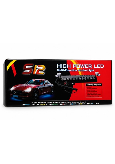 Üniversal Bütün Araçlara Uyumlu Ep Garaj 4 Modlu Sarı Çakar Led 0