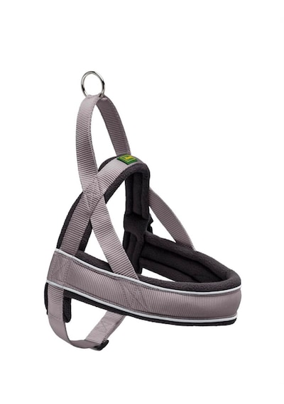 Hunter Racing Norveç Tipi Köpek Göğüs Tasması 52-62 Cm Gri/siyah Gri-siyah