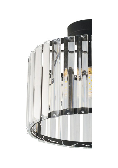 Luna Lighting Modern Lüx Kristal Siyah Plafonyer Avize lunasmt-t Siyah
