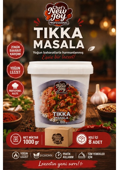 Tikka Masala 1000 G X 8 Adet - 1 Koli Koli Bazlı Avantaj Paketi Kırmızı