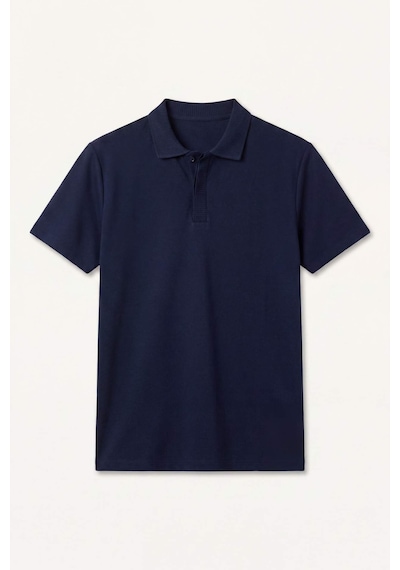 Defacto Kısa Kollu Polo Tişört H3433ax26spnv106 Lacivert-nv106