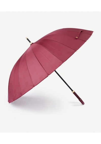 Yargıcı Islanınca Çiçek Açan Uzun Şemsiye 26kksm2002x 016 Bordo