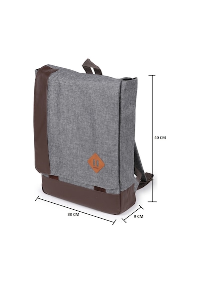 Strong 15.6 Inch Laptop Bölmeli Sırt Çantası, Okul Ve Seyahat Çan Gri (490565534)