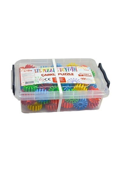 414 Kutu 60 Parça Çarklı Puzzle